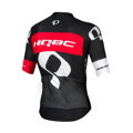 HQBC Jersey QPI SK TEAM short sleeve black/red