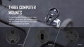 MAGICSHINE Suport pentru Garmin/EVO/ALLTY pentru ghidon plastic 
