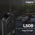 MAGENE Lumină L508 RADAR spate 7f USB negru 