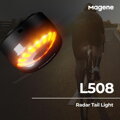 MAGENE Lumină L508 RADAR spate 7f USB negru 