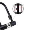 LONGUS Zámok TRUST100x192mm U-lock čierny