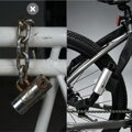 LONGUS Zámok CHAIN 6/1000mm reťazový čierny