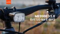 MAGICSHINE Svetlo ME2000 V2.0 predné 4f pre E-BIKE