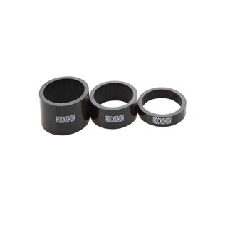 ROCK SHOX Podložky pod představec, UD Carbon, RockShox - (5mm x 2, 10mm x 1, 15mm x