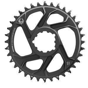 SRAM Chain Ring X-Sync 36T Direct Mount 6mm Offset Alum 12 rychlostníBlack