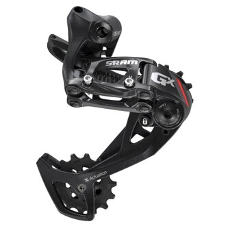 SRAM Přehazovačka GX 2X11 rychlostní , střední vodítko, červená