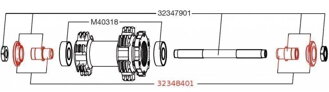 MAVIC EXPANSIBLE BEARINGS SUPPORT (L32348400)