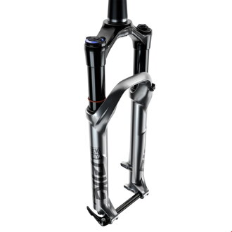 ROCK SHOX Odpružená vidlice Pike DJ - 26" 15x100 Solo Air 100 Leskle stříbrná, ovládání z korunky,