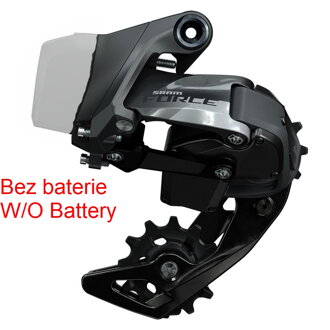 SRAM Přehazovačka Force eTap AXS D1 12rychlostní Střední vodítko (Baterie NENÍ součástí balení)
