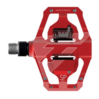 SRAM TIME Enduro pedály TIME Speciale 12 včetně kufrů ATAC, červené (TIME partnumber T2GV015)