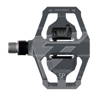 SRAM TIME Enduro pedály TIME Speciale 12 včetně kufrů ATAC, tmavě šedé (TIME partnumber T2GV006)