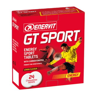 ENERVIT Tabletky GT SPORT citrón 24 tab