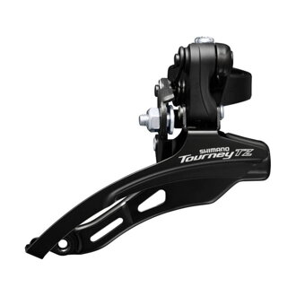 SHIMANO Prešmyk Tourney TZ510 - 6/7 rýchlostný, Trojprevodník, 31,8mm 31,8 mm