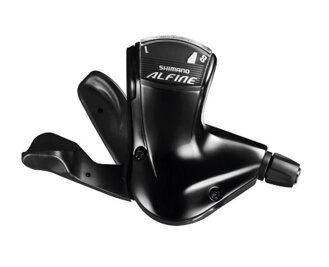 SHIMANO Radenie Alfine 8-kolo čierne