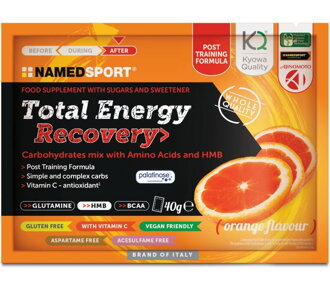 NAMEDSPORT Nápoj TOTAL ENERGY RECOVERY pomaranč 40g
