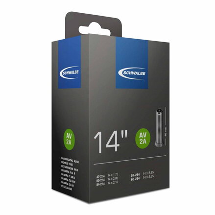 SCHWALBE Duša AV2A 14x1.75/2.10 40mm (47/60-254) 85g