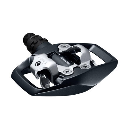 SHIMANO Pedále MTB PD-ED500 SPD čierne s klietkou+zar. SM-SH56
