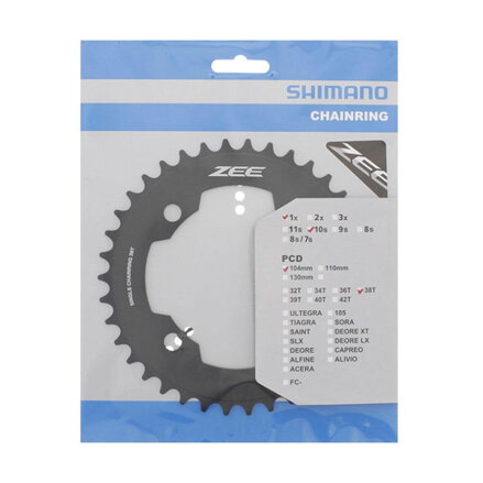 SHIMANO FC-M640 Převodník 38z. ZEE černý 104mm
