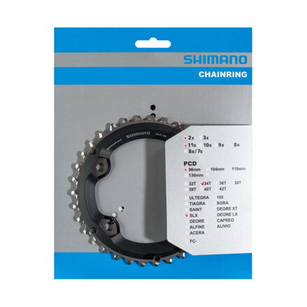 SHIMANO Prevodnik 34z. FC-M7000 SLX 34/24z. čierny 96mm