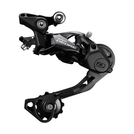 SHIMANO Prehadzovačka Deore RD-M6000 10-k. čierna dlhé ramienko Shadow+