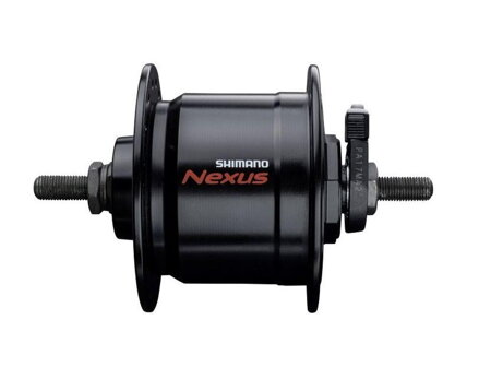 SHIMANO DH-C3000 Náboj s dynamem 6V/3W 36d. černý+ochrana proti přepětí SMDH10