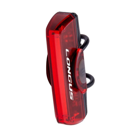 LONGUS Light LATCH rear 16LED 8f USB 50lm black