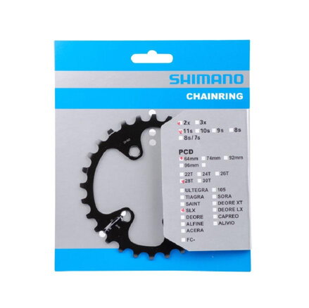 SHIMANO FC-M7000 Zębatka 28 zębów SLX 38/28 zębów czarny