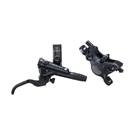 SHIMANO I-M7100 Hidraulikus fék SLX hátsó fekete Post Mount 1700mm fékcső + fékbetét ek G05S