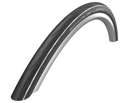 SCHWALBE Anvelopă LUGANO II (25-622) 700x25C Active 50EPI K-Guard 365g Bandă Albă 