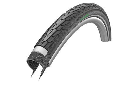 SCHWALBE Tire ROAD CRUISER PLUS (47-622) 28x1.75 Active 50EPI PunctureGuard 925g Reflex Green