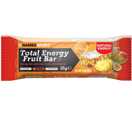 NAMEDSPORT Tyčinka energetická Total Energy mix Karibik 35g