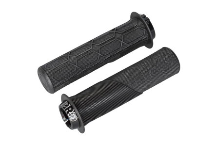 PRO Grips TRAIL LOCK ON with flange black 132x32mm