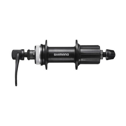 SHIMANO FH-TY505 7-k. Náboj zadní 36d. černý na r.u. Center Lock