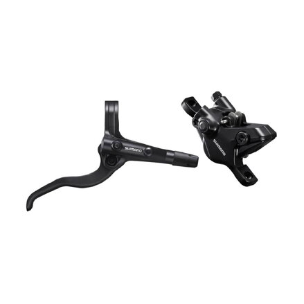 SHIMANO E-MT410 BL-MT401/BR-MT410 Hidraulikus fék hátsó fekete Post Mount 1700mm fékcső + fékbetét ek B05S