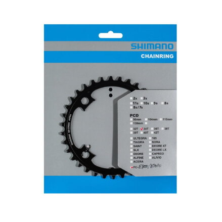SHIMANO 11-biegowa 4-ramienna Zębatka 34 zębów STEPS bez