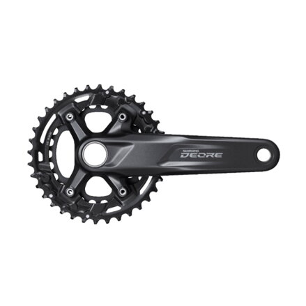 SHIMANO Stred Deore FC-M5100 175mm 36/26z. 11-k. čierny dvojdielny bez ložísk