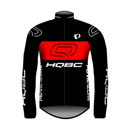 HQBC Jachetă QPI TEAM 2021 împotriva vântului negru/roșu 