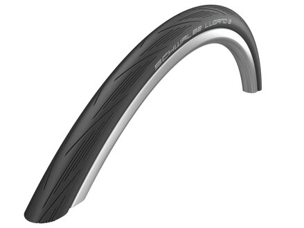 SCHWALBE Tire LUGANO II (23-622) 700x23C Active 50EPI K-Guard 295g Black