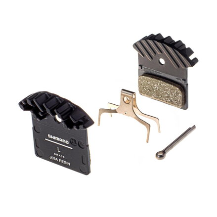 SHIMANO Plăcuțe din rășină cu radiator J05A OEM 25 perechi XTR/XT/SLX/ALFINE/