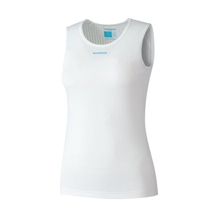 SHIMANO Tricou damă VERTEX MESH SL BASE LAYER alb