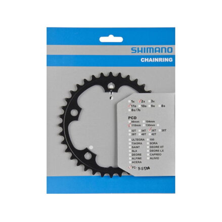 SHIMANO Prevodník 36z. FC-RS500 11-k. 110mm čierny