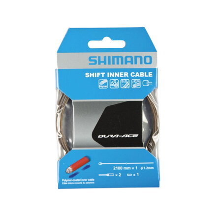 SHIMANO Lanko radiace 1,2x2100mm nerezové+Polymér povlak