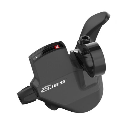 SHIMANO SL-U4000 2-k. Řazení Cues levé s ukazatelem Rapidfire Plus Mono