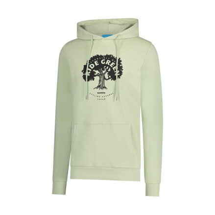SHIMANO  Bluzakapturem GRAPHIC HOODIE jasnozielona