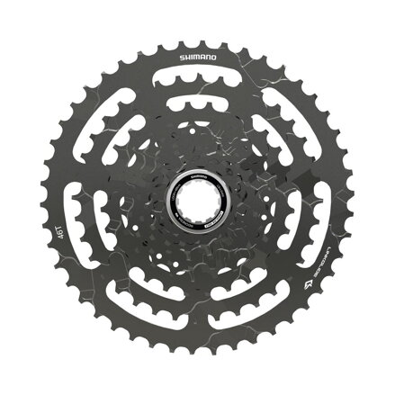 SHIMANO CS-LG400 9-rzędowa 11-46 Kaseta zębów Linkglide CUES