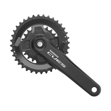 SHIMANO FC-U4010 9/10/11-k. Kliky Cues 175mm 36/22z. černý dvojdílný bez ložisek
