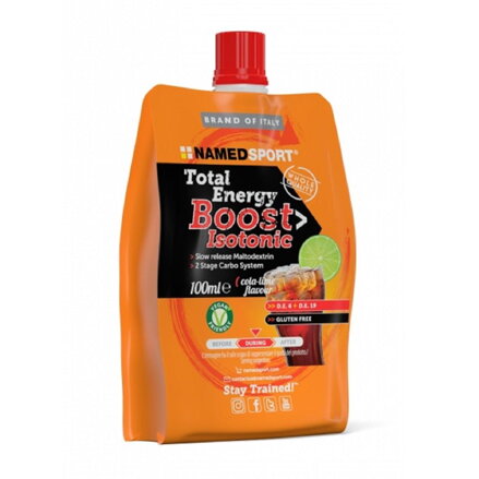 NAMEDSPORT Gél TOTAL ENERGY BOOST ISOTONIC kola/limetka 100ml