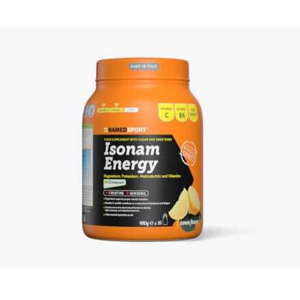 NAMEDSPORT Nápoj ISONAM ENERGY citrón 480g