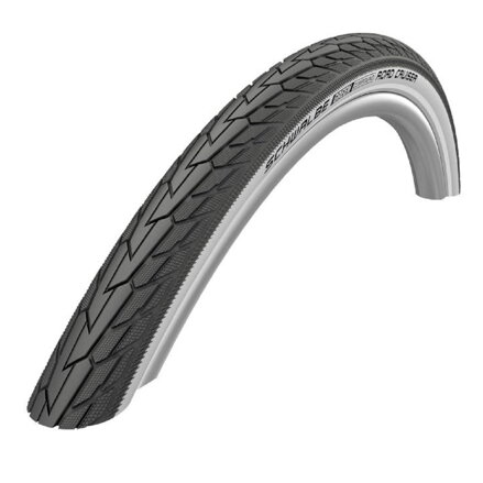 SCHWALBE Külső gumi ROAD CRUISER (37-622) 28x1.40 700x35C Active 50EPI K-Guard 625g Biely bok Green