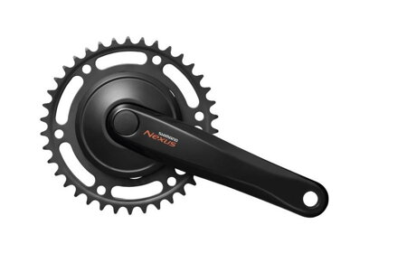 SHIMANO FC-C600 Angrenaj Nexus 170mm 38 dinți negru